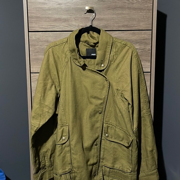 Aritzia | Wilfred Free | Rayder Linen Blend Jacket Size L - Picture 1 of 5